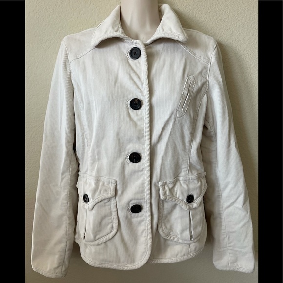 GAP Jackets & Blazers - GAP Stretch Corduroy Lined Button Up Blazer Jacket